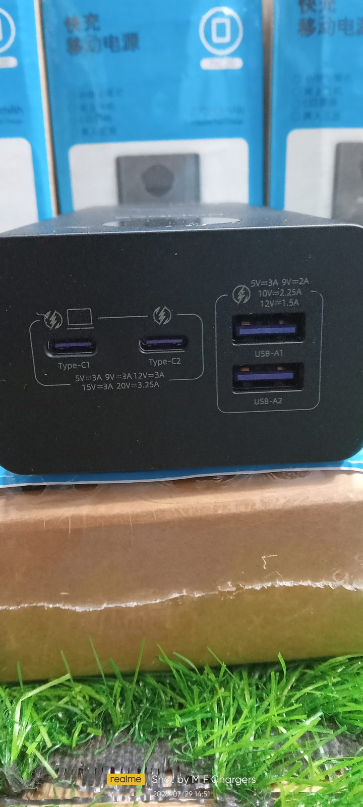 Romoss 65W 27000mAh Power Bank 4 Built-in Ports View - M F Chargers