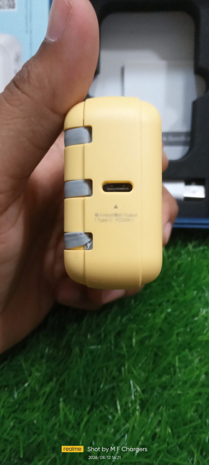 Power Bank USB and Type-C Ports M F Chargers