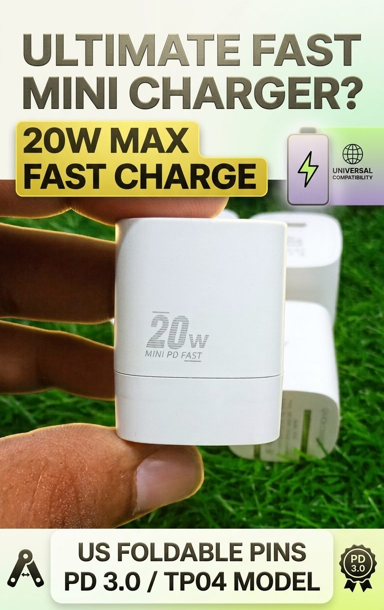 20W Mini PD Fast Charger Model TP04 main thumbnail M F Chargers