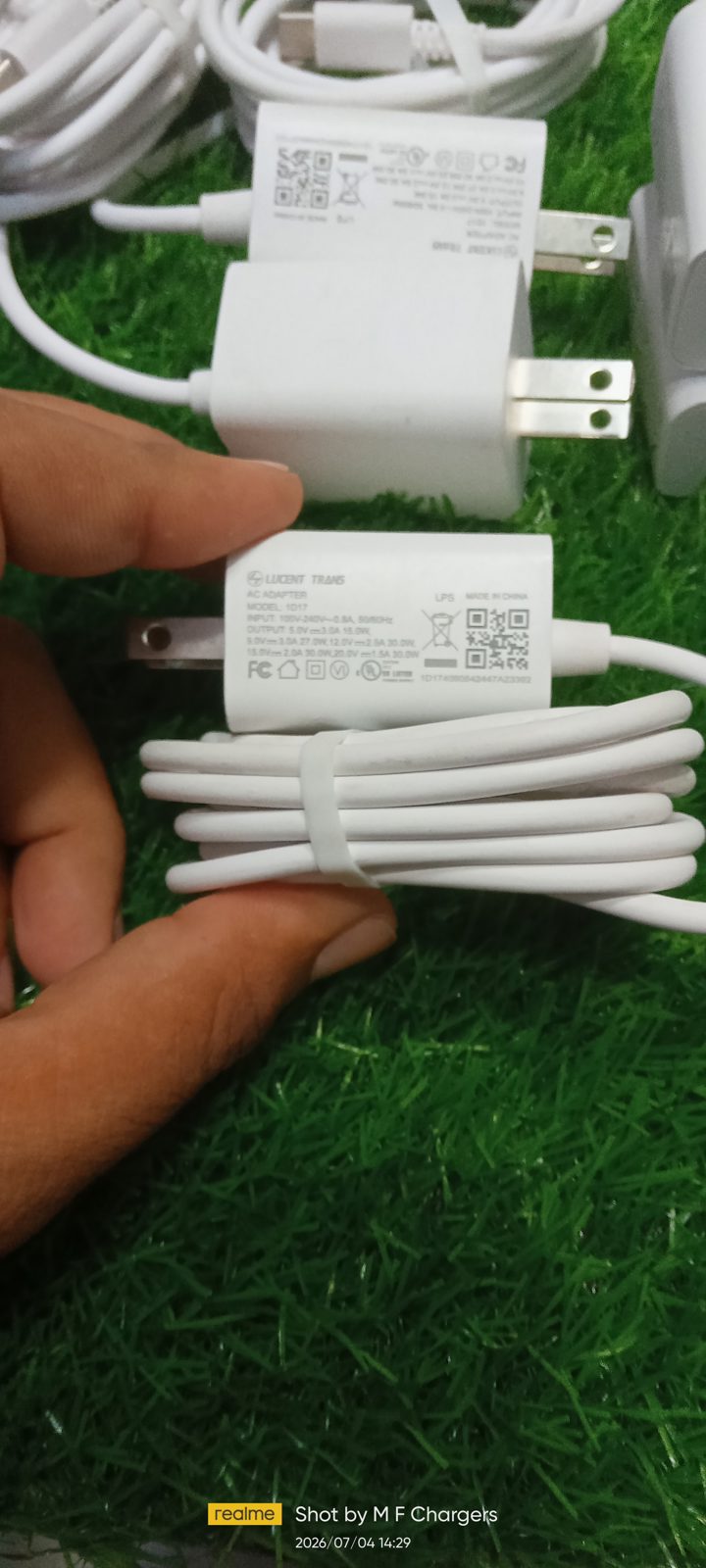 ​Original Lucent Trans 30W multi-voltage Type-C supply - M F Chargers