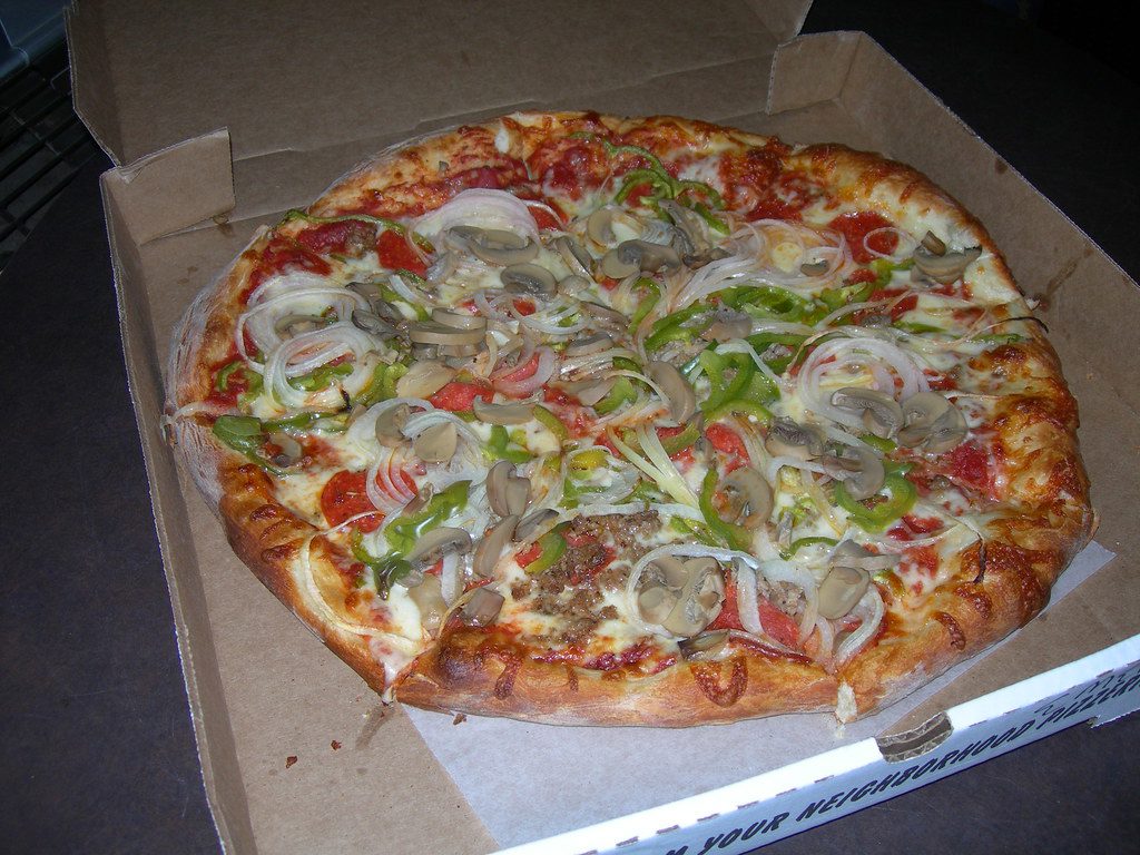 Chicken Supreme Pizza