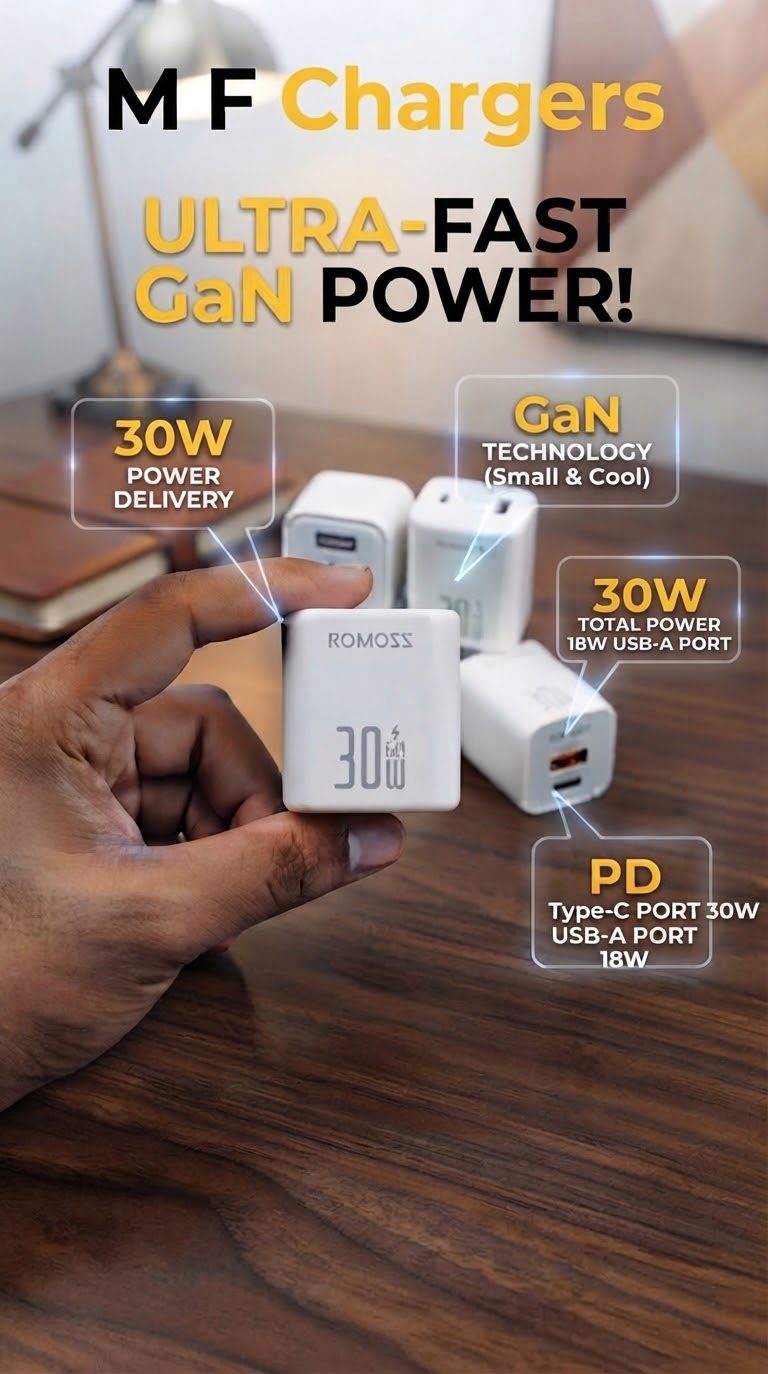 Original Romoss 30W GaN Fast Charger