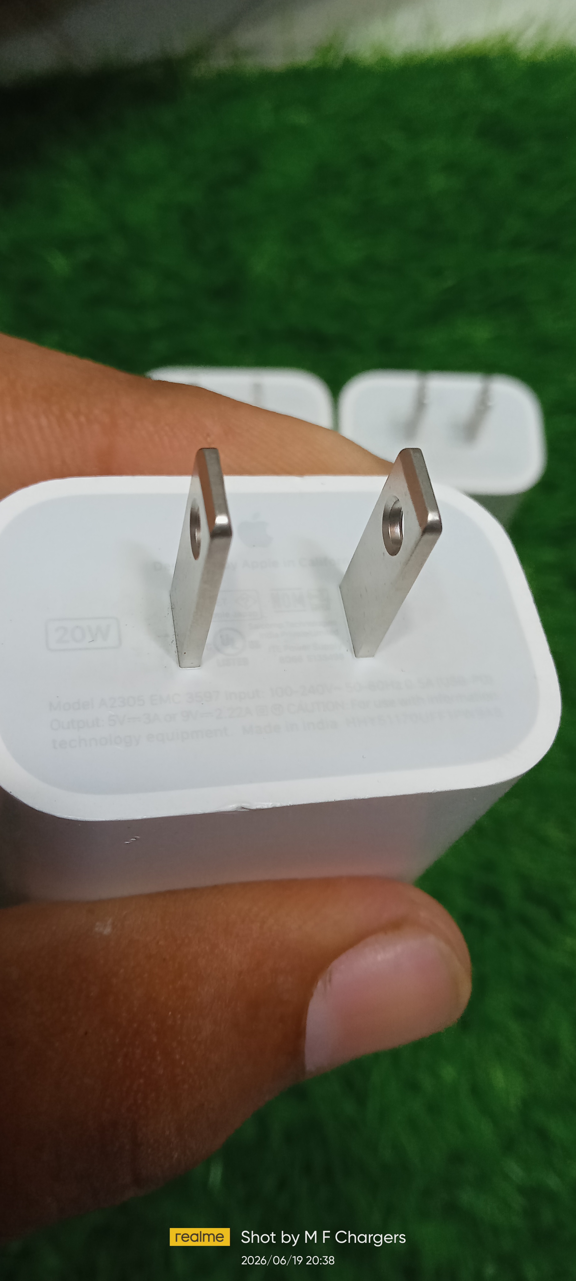 Genuine Apple 20W USB-C Power Adapter Technical Specifications and Model A2305
