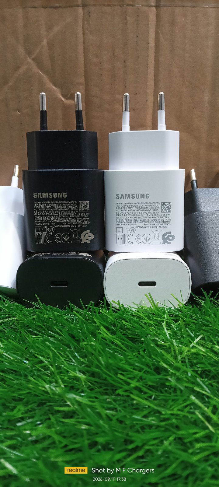Samsung 25W Original Fast Charger | M F Chargers Karachi