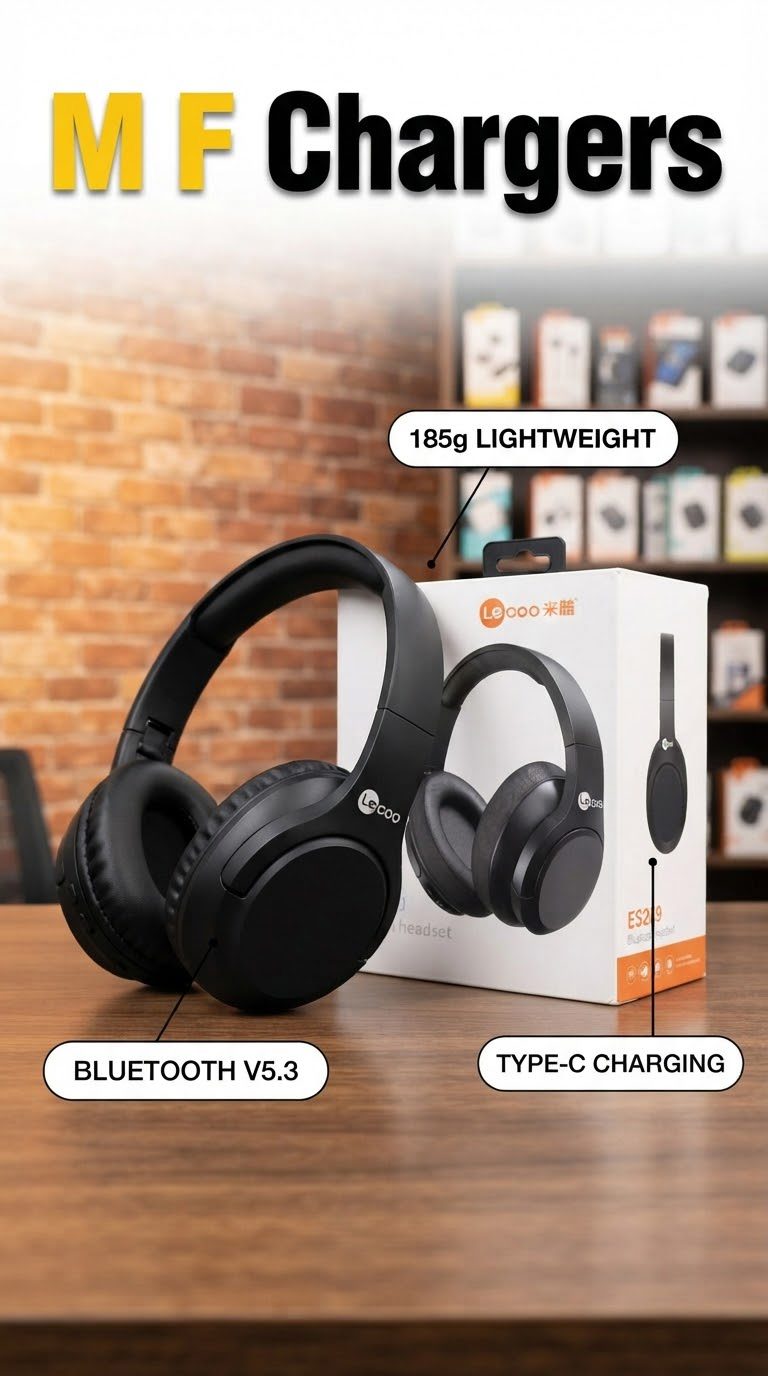LeCoo ES209 Wireless Headphones Price in Pakistan | M F Chargers