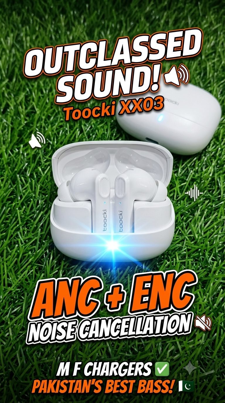 Toocki XX03 ANC wireless earbuds 9:16 thumbnail by M F Chargers