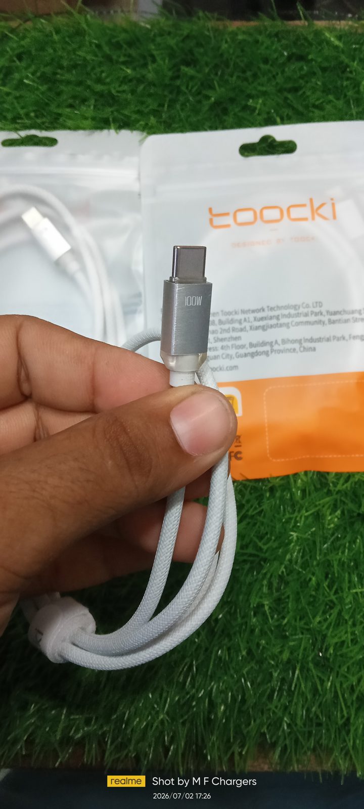 Toocki Type-C Fast Charging Pin and Cable Quality | M F Chargers