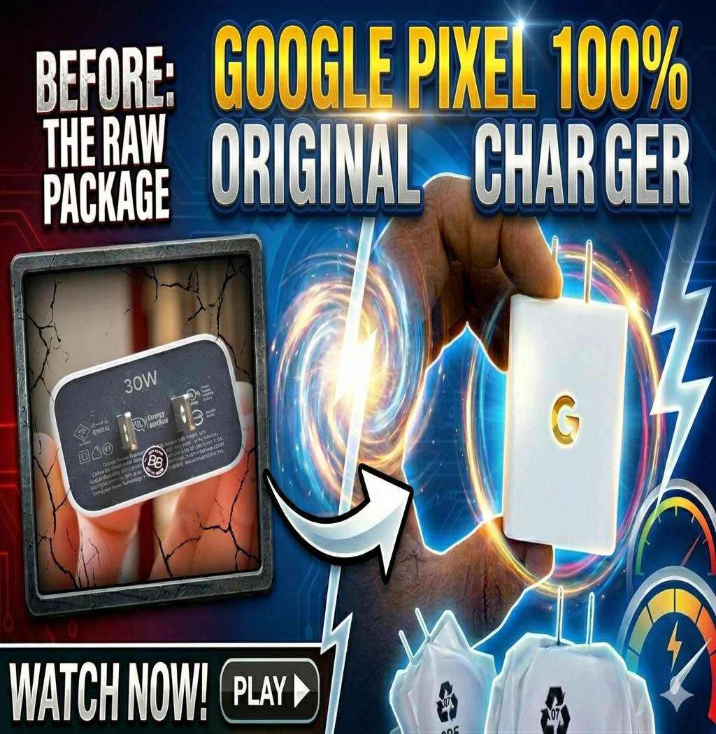 Google Pixel 100% Original 30W Power Adapter