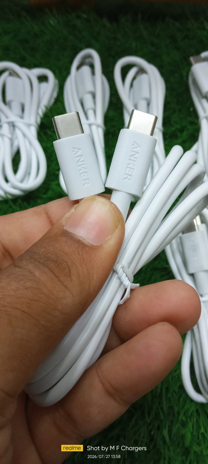 Anker 30W C to C Fast Charging Cable Connectors - M F Chargers