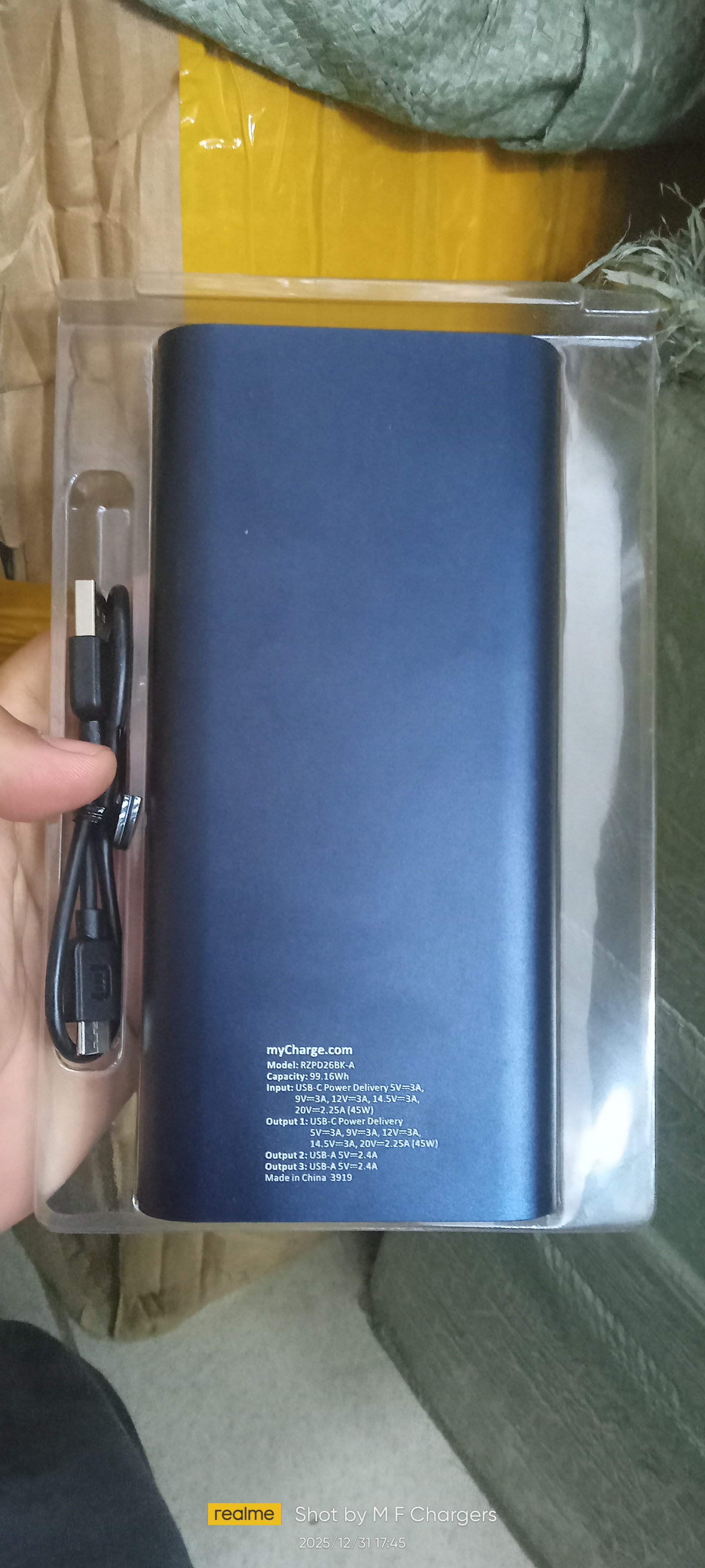MyCharge Razor Xtreme-PD 26800mAh Power Bank