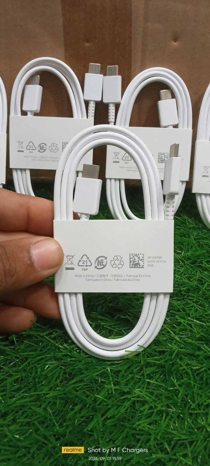 Samsung 65W USB C to C Cable Original | M F Chargers