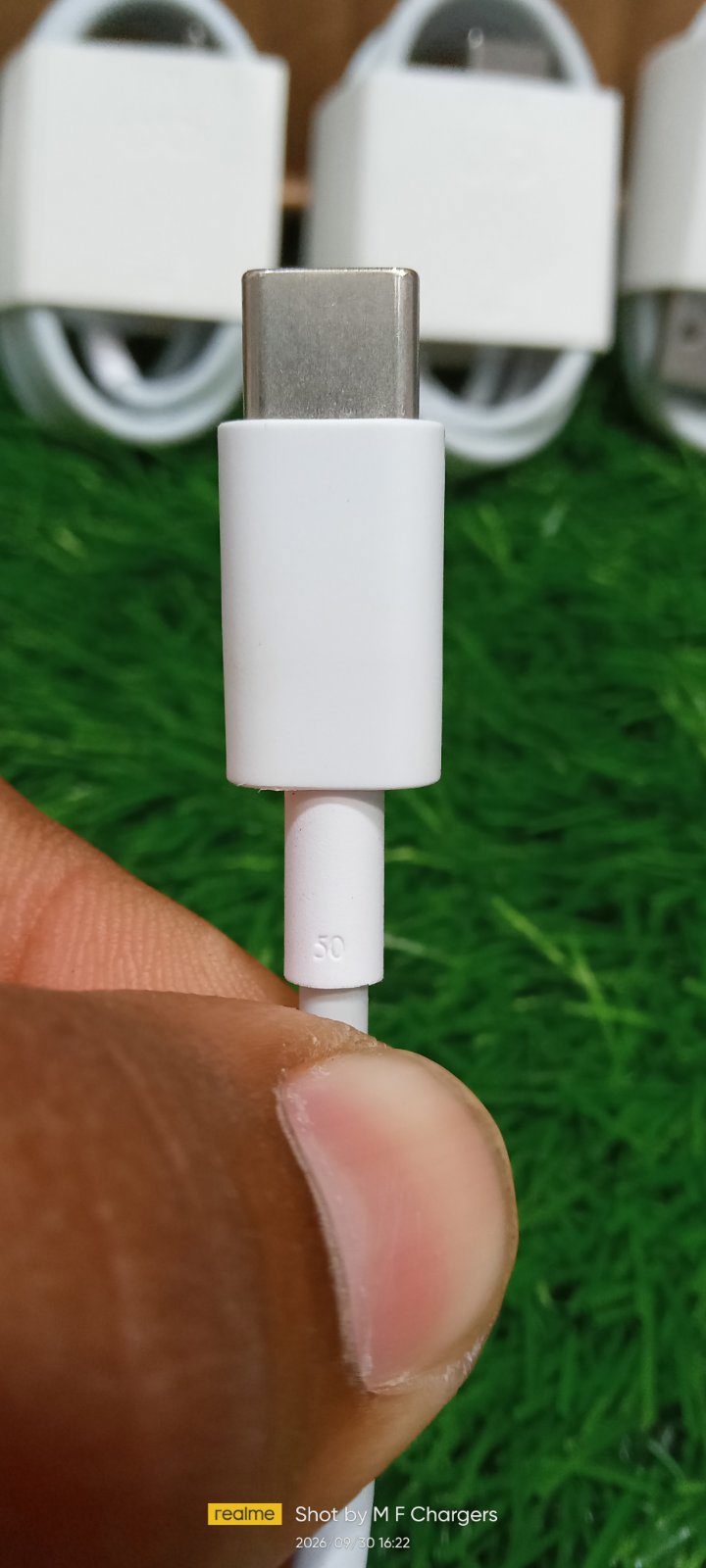 High Quality Type-C Pin of Vivo 44W Cable - M F Chargers