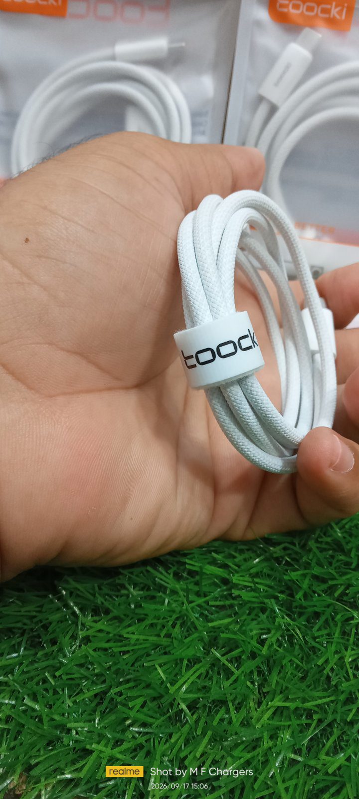 Toocki Type-C Cable Price in Pakistan | M F Chargers