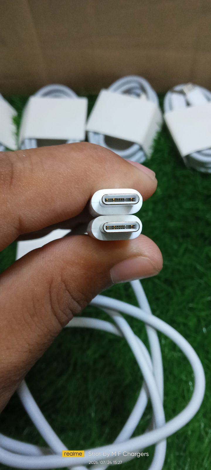 Universal Dual Type C Pins High Speed Cable - M F Chargers