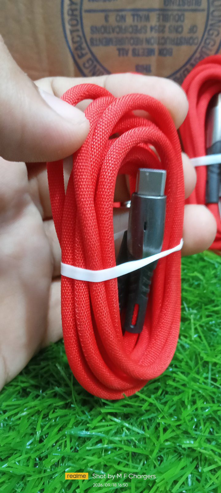 Fancy 1.5M LED Type-C Cable | M F Chargers
