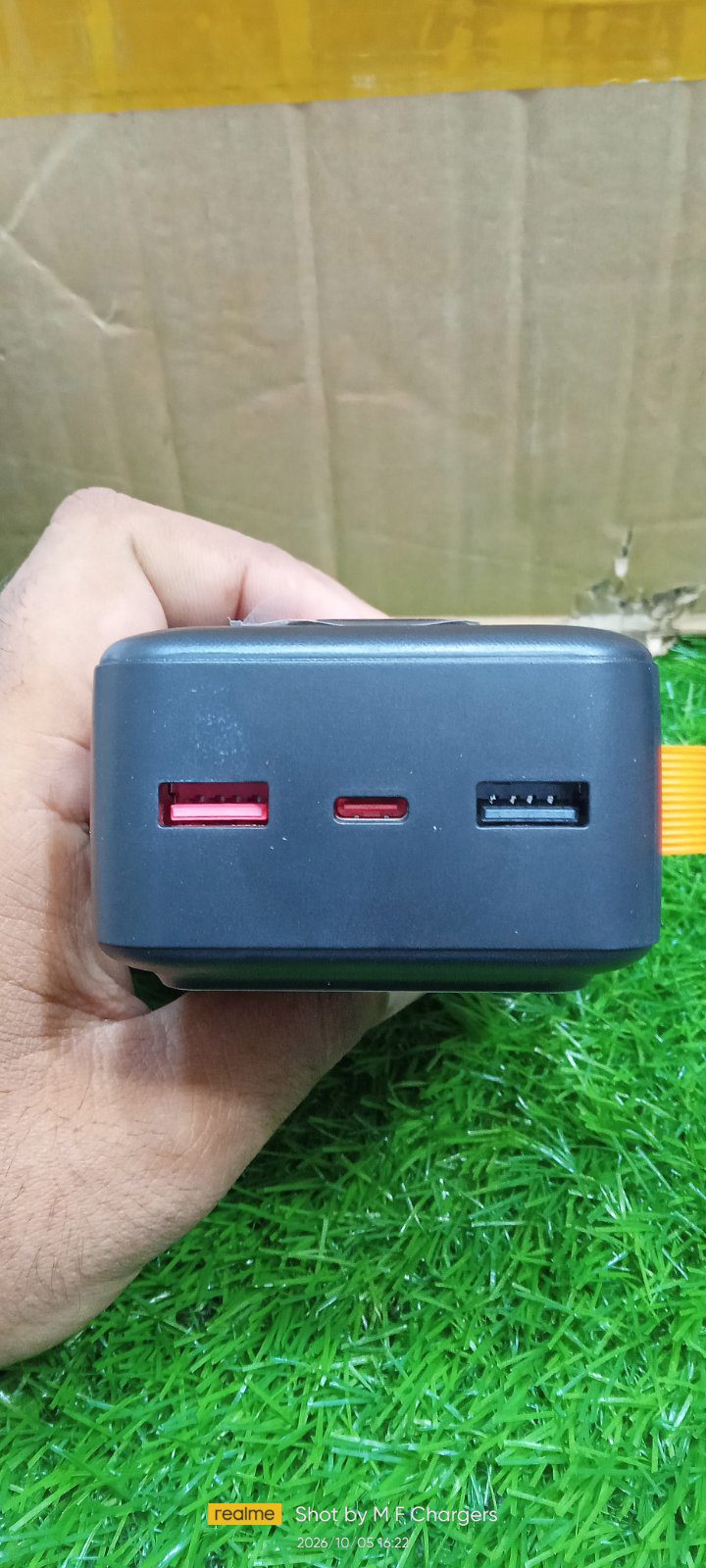 SpaceX Power Bank USB and Type-C Output Ports - M F Chargers