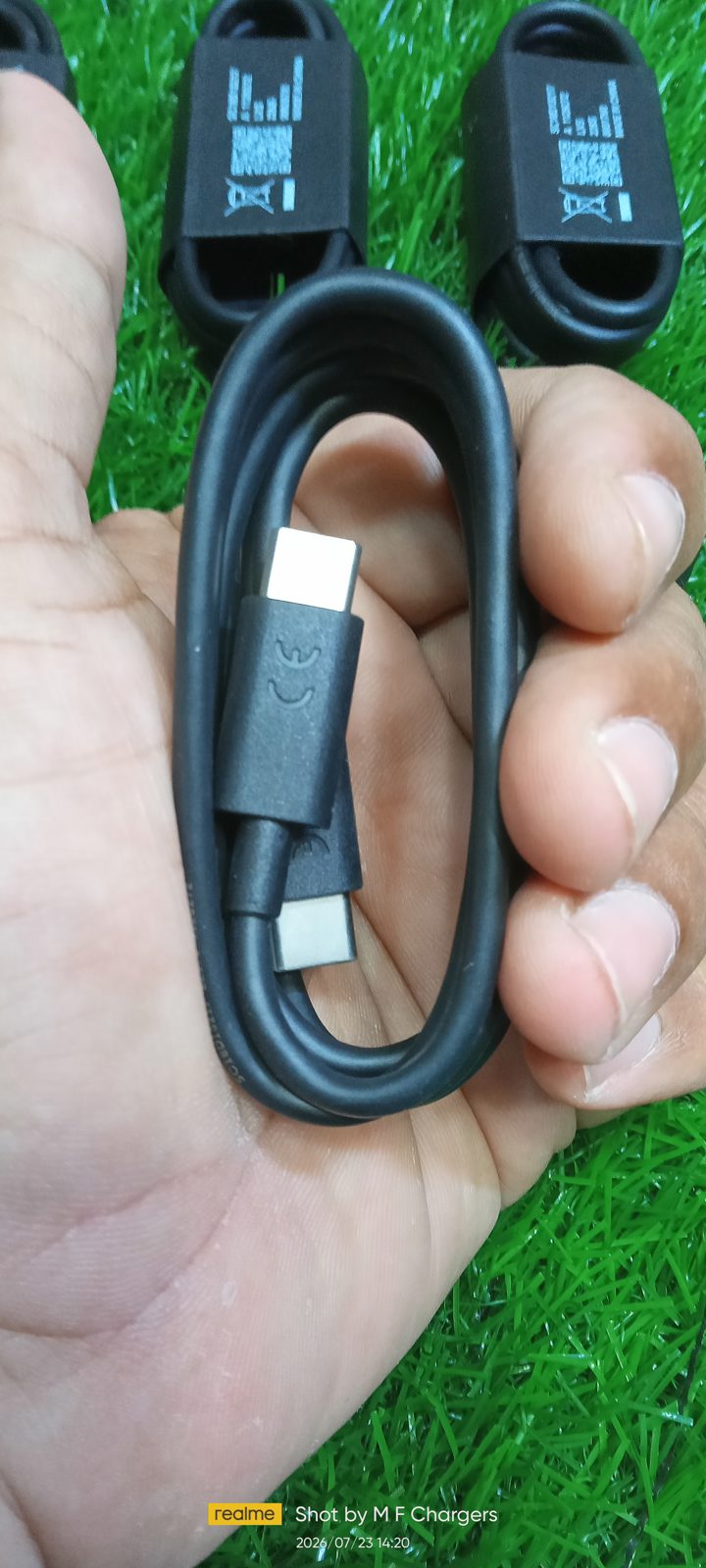 ​Motorola Type-C Fast Charger Connector Pin View - M F Chargers