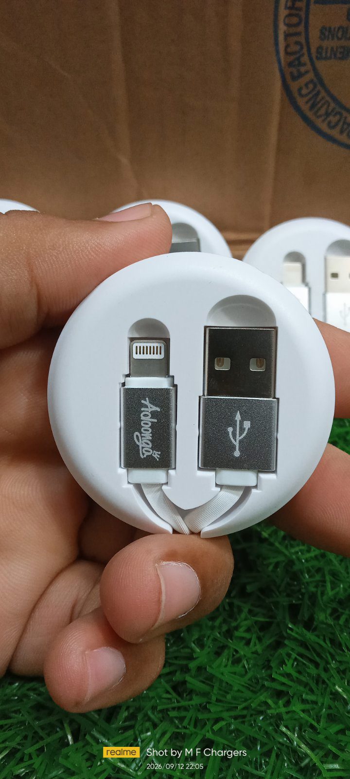 Adoonga USB to Lightning Cable Organizer | M F Chargers
