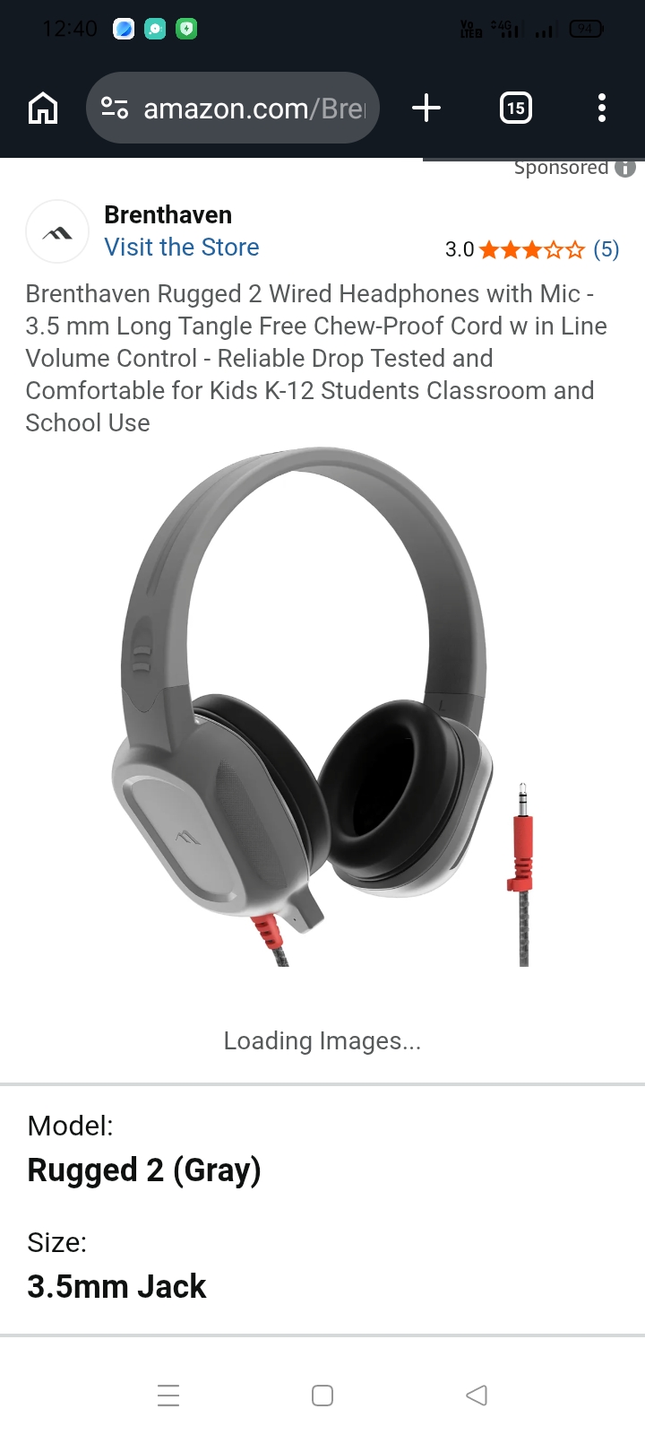 Brenthaven Headphones branded