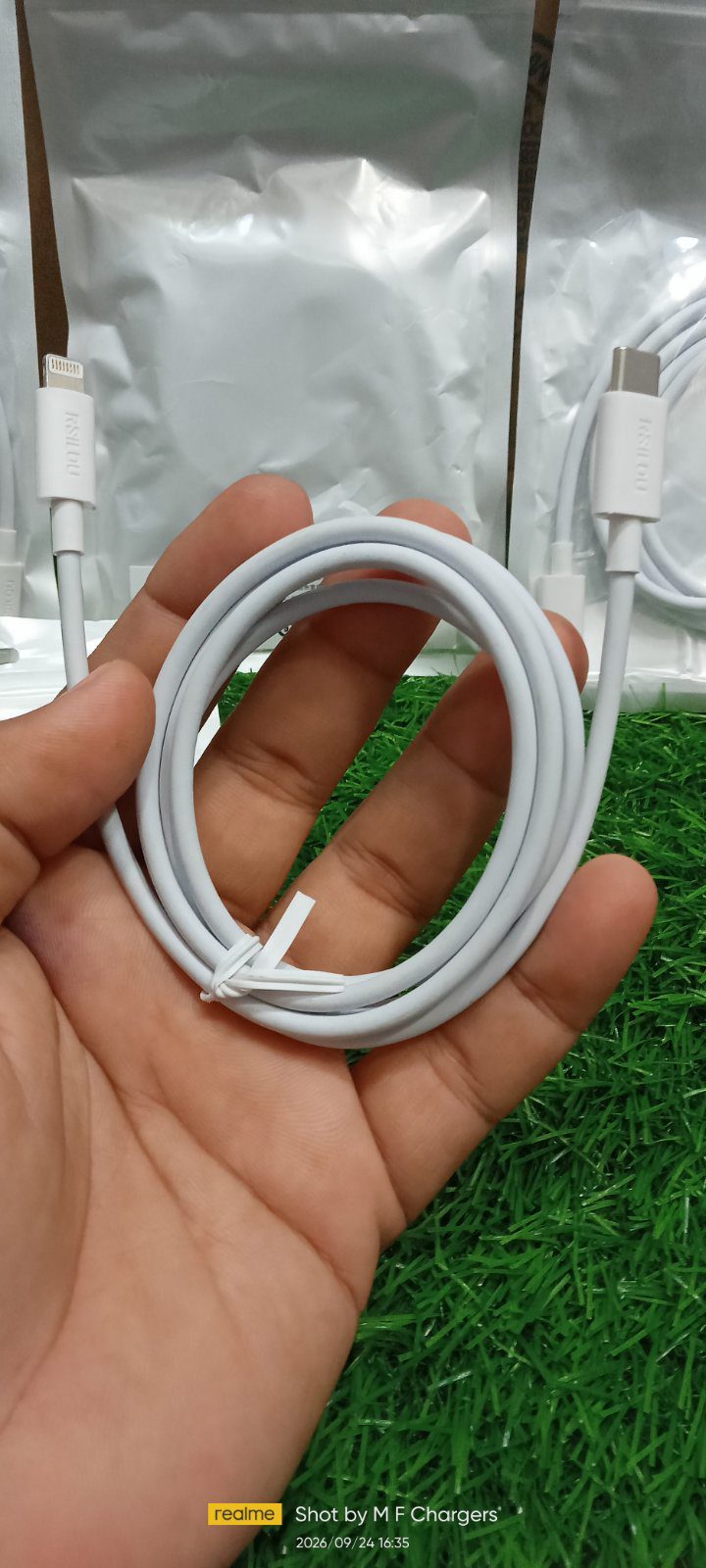 Durable RSILDQ 20W fast charger cable for iPhone M F Chargers