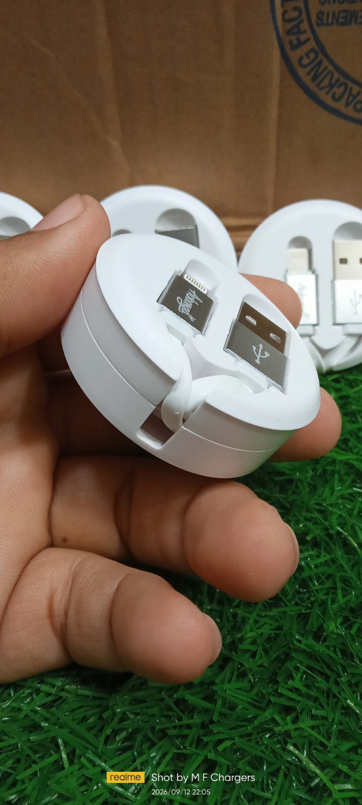 Adoonga USB to Lightning Cable Organizer | M F Chargers