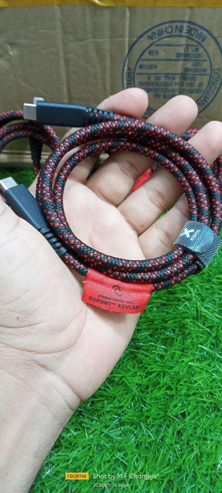 X Solid 120W Type-C to Type-C Cable | M F Chargers