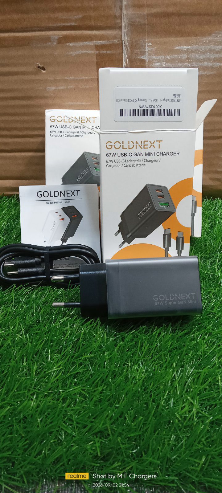 GOLDNEXT 67W GaN Charger Price in Pakistan | M F Chargers