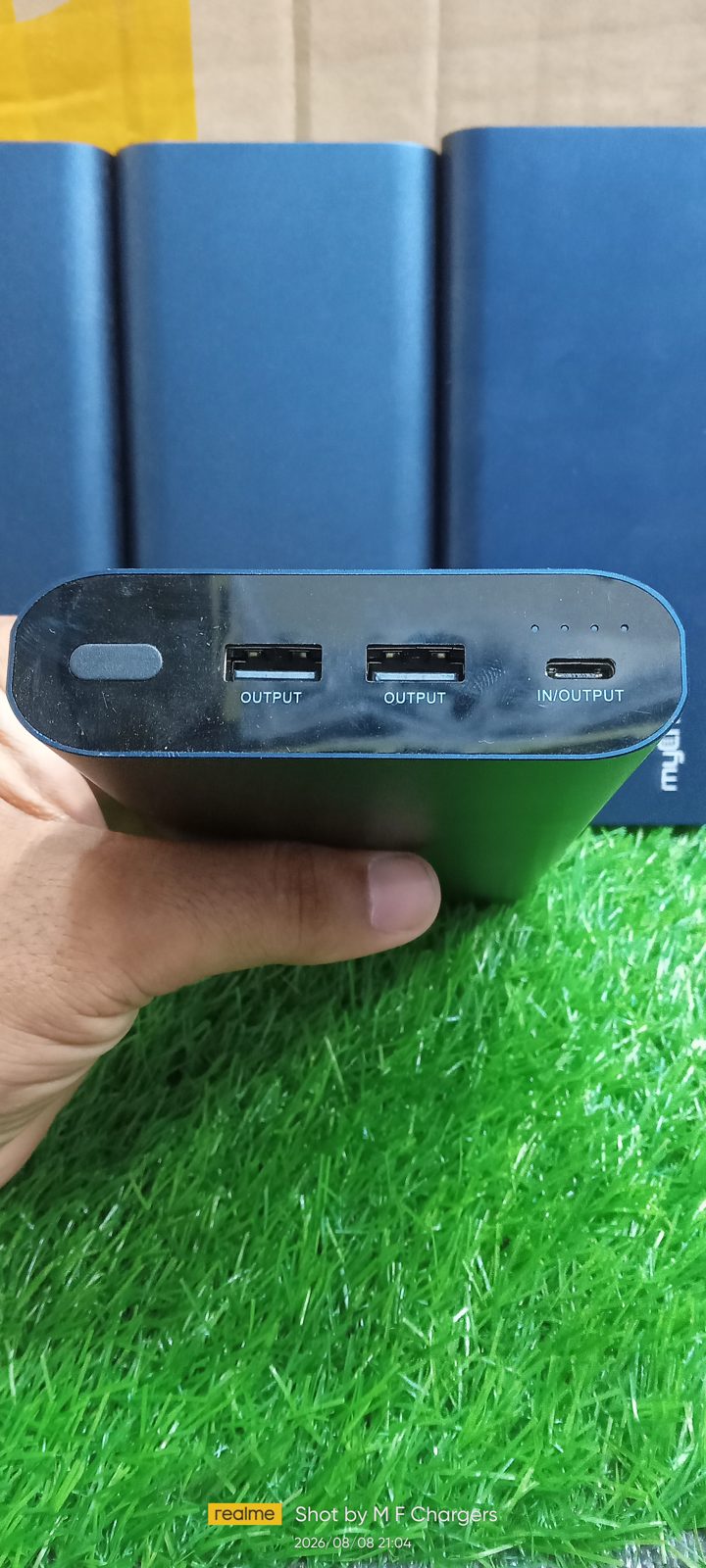 MyCharge Fast Charging Ports Close-up Angle - M F Chargers
