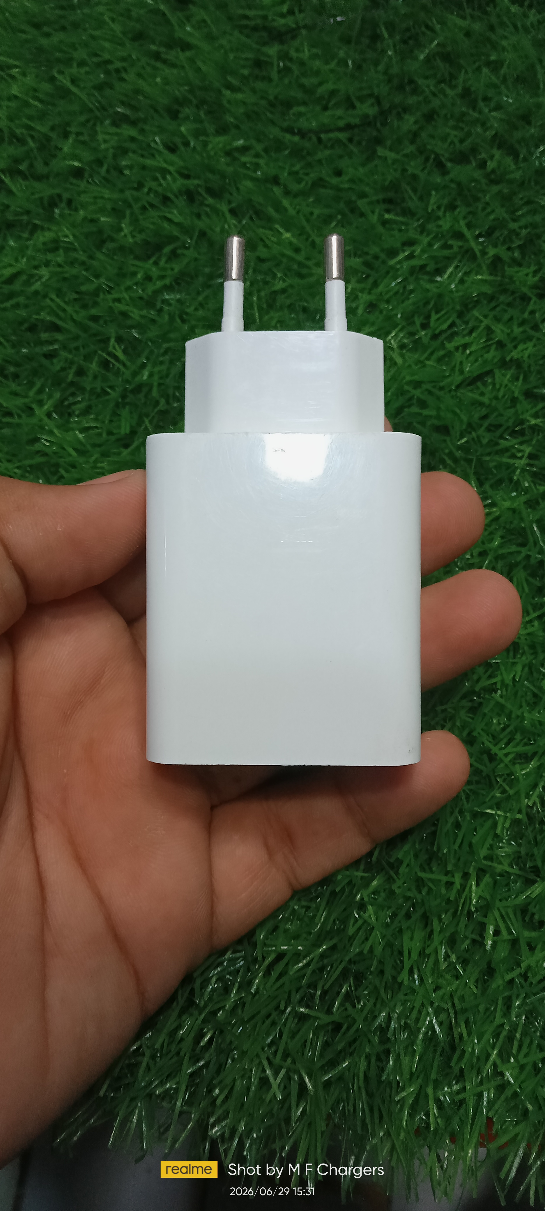 Genuine Xiaomi 33W Charger Back View - M F Chargers