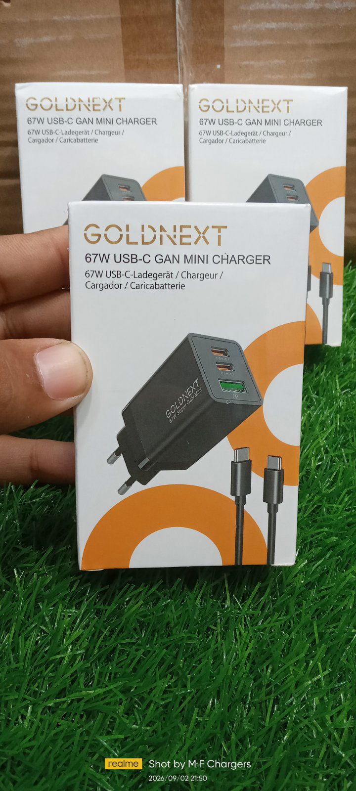 GOLDNEXT 67W GaN Charger Price in Pakistan | M F Chargers