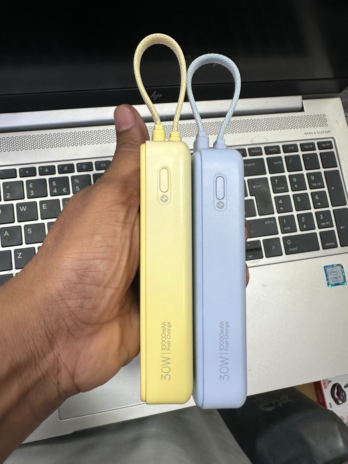 Romoss fast charging power bank dual colors standing view - M F Chargers