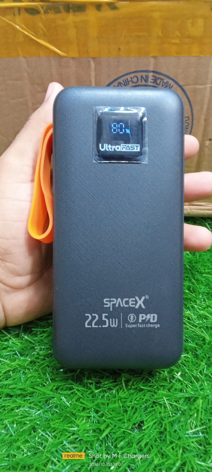 SpaceX SP-056 Power Bank Matte Body Design - M F Chargers