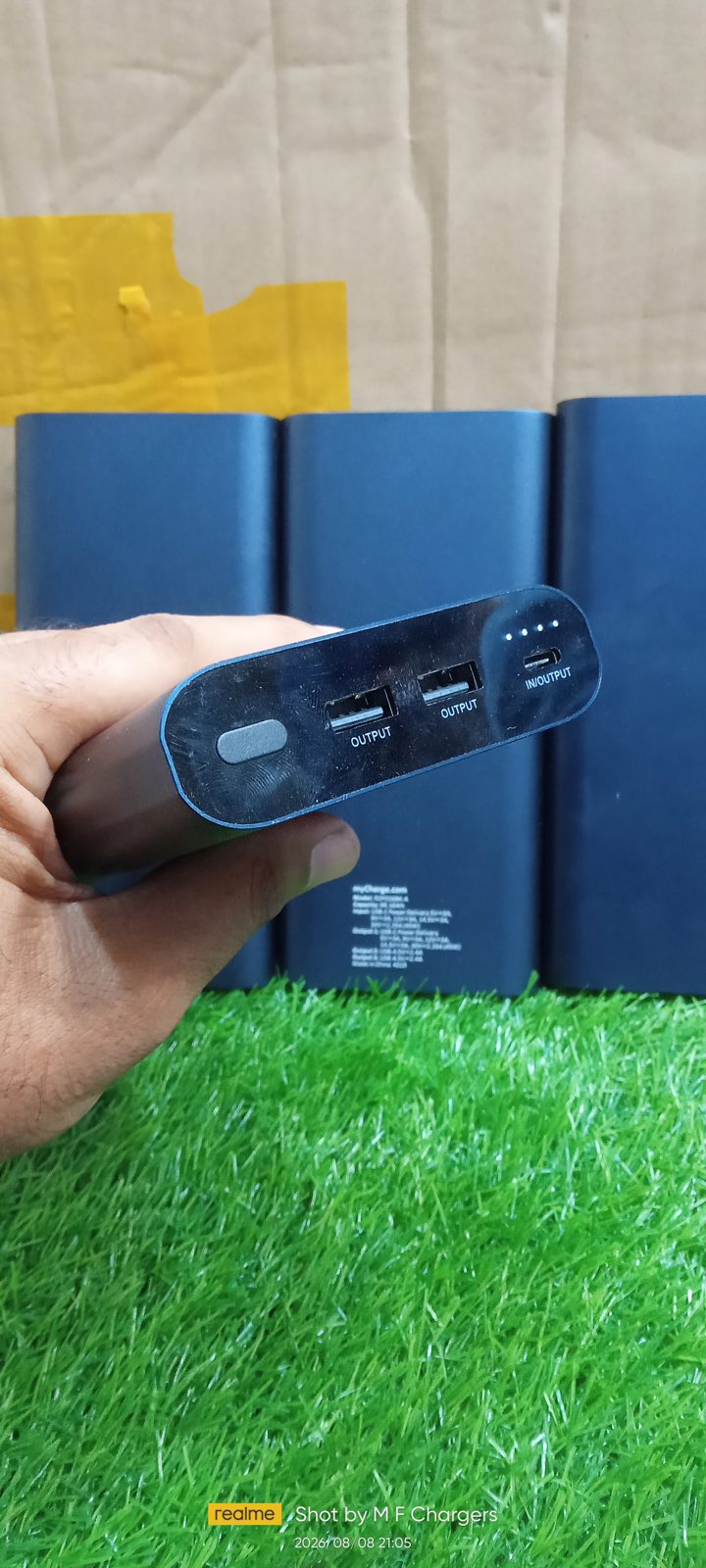 MyCharge Power Bank 2 USB and 1 Type-C Ports - M F Chargers