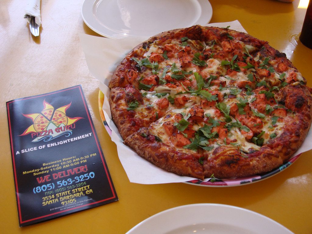 Chicken Tikka Pizza