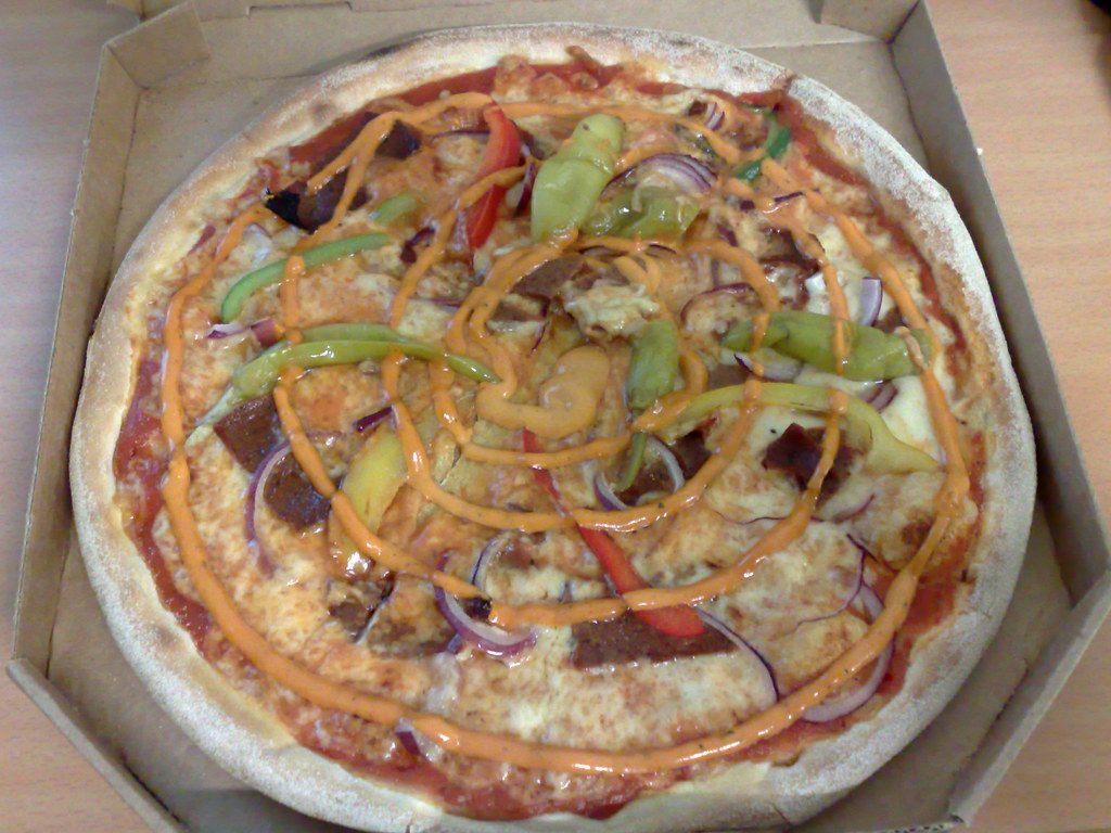 Behari Kebab Pizza