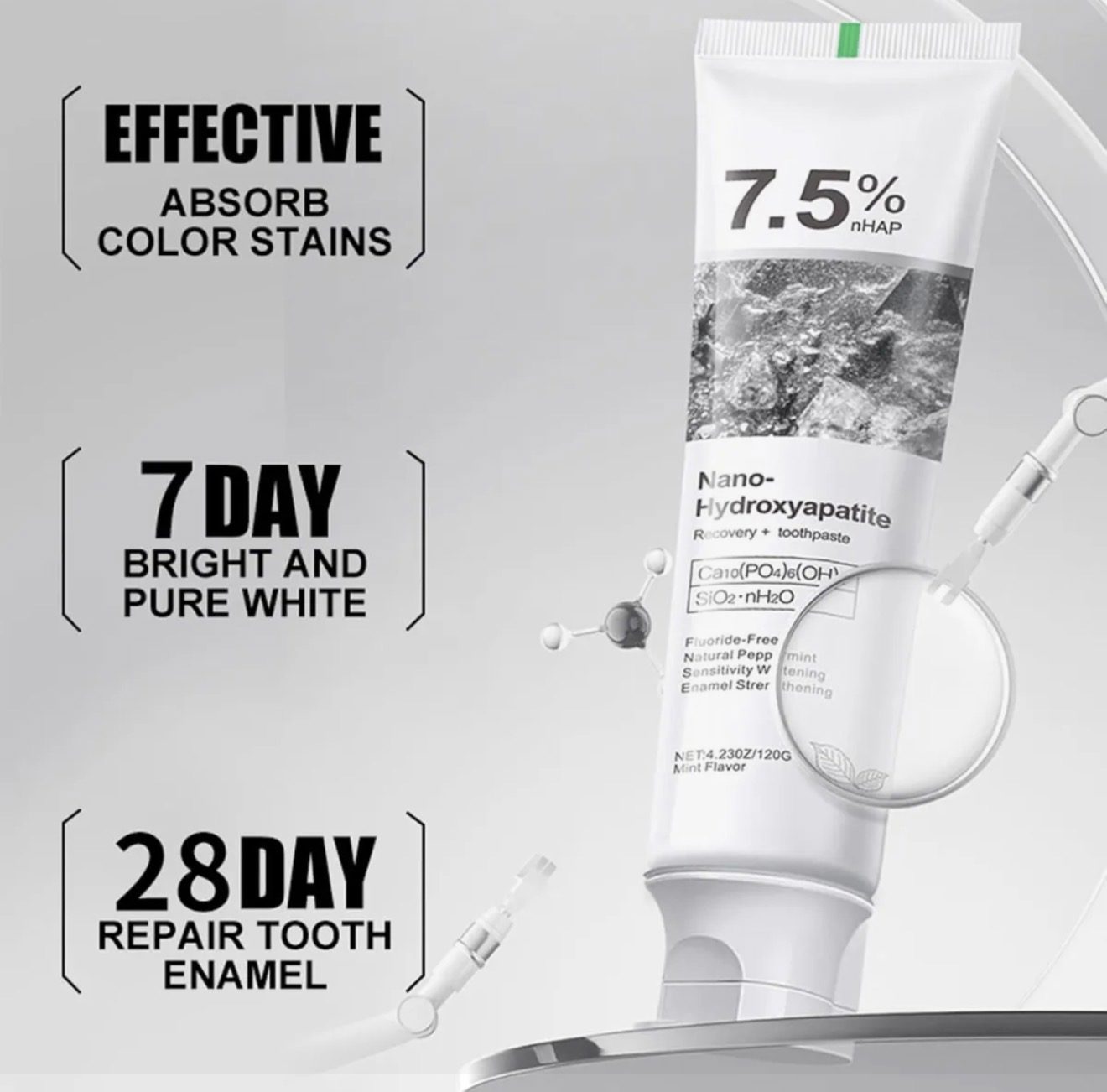 Nano Hydroxyapatite Toothpaste 7.5%