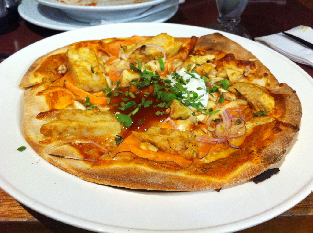 Chicken Tikka Pizza