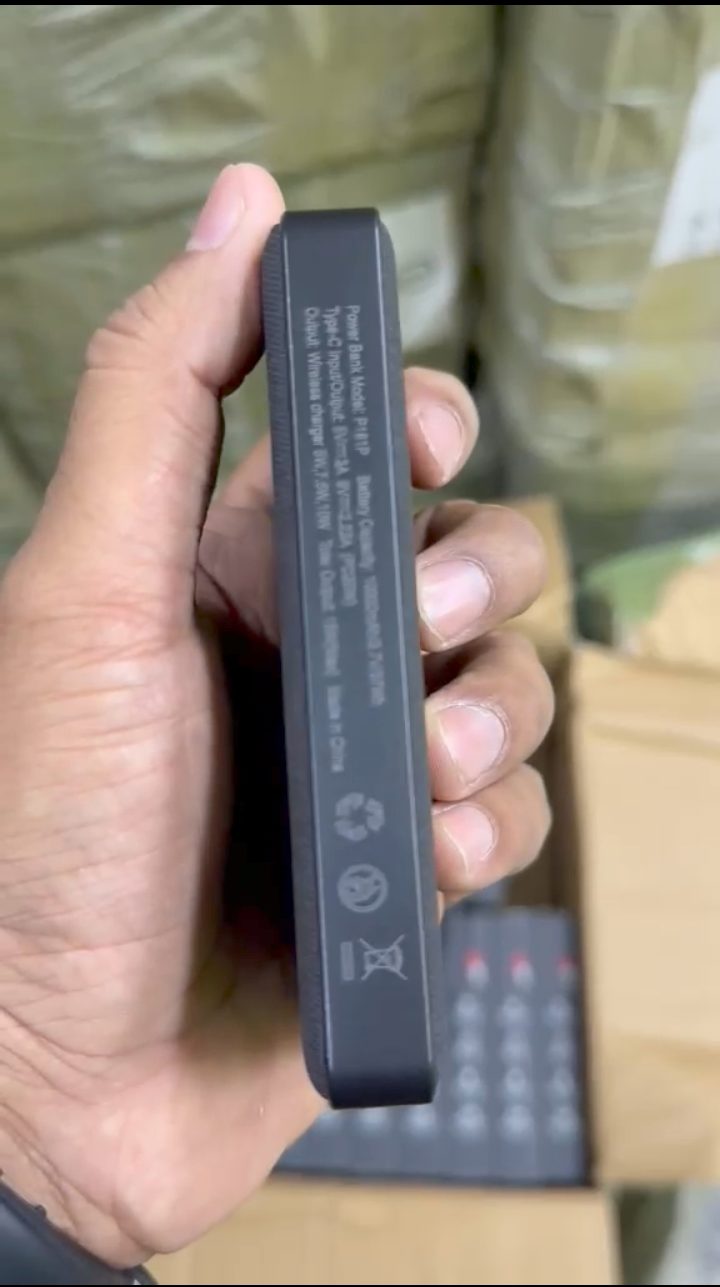​G20 Power Bank Side Specs 20W Fast Charging Model P181P - M F Chargers