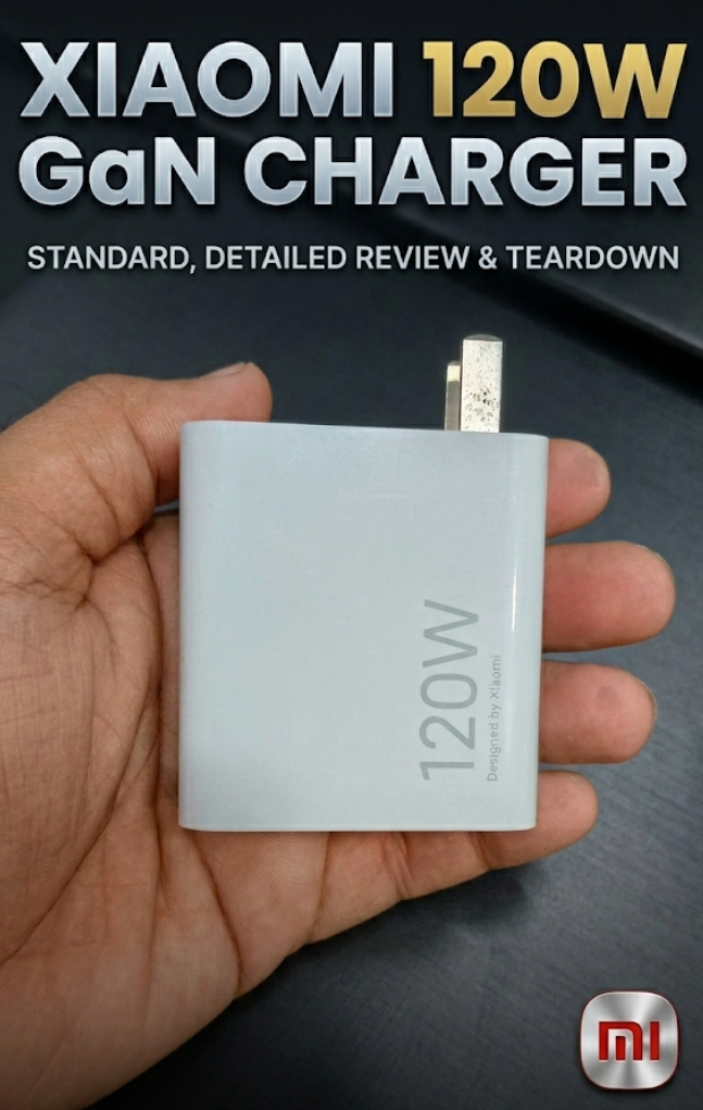 ​Xiaomi 120W GaN Ultra-Fast Original Charger | HyperCharge Adapter for Xiaomi, Redmi & POCO
