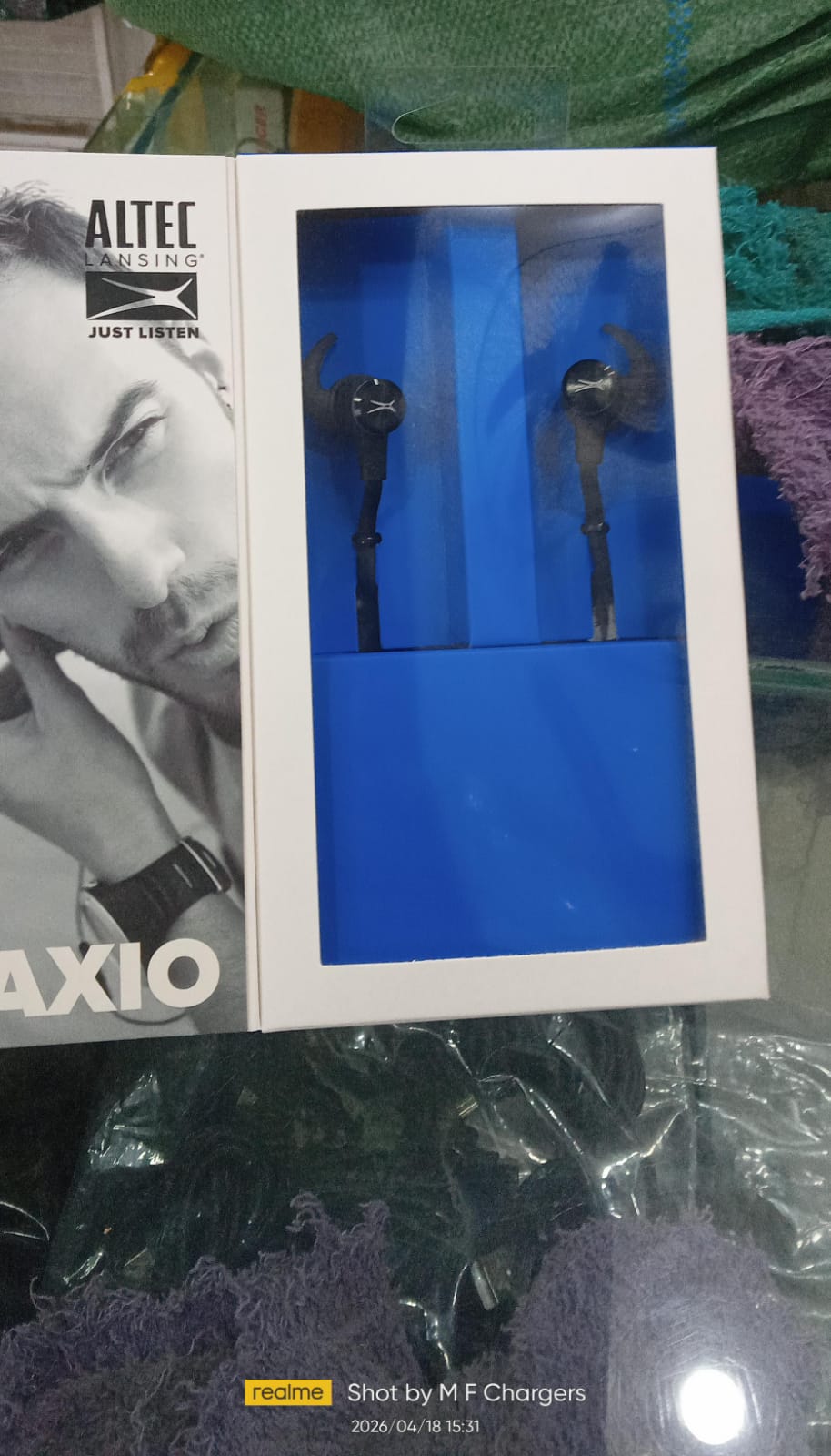 Altec Lansing Axio Wireless Earphones Imported Stock M F Chargers
