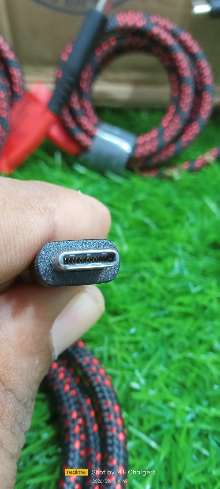 Durable Type-C metal connector pin of X Solid charging cable - M F Chargers