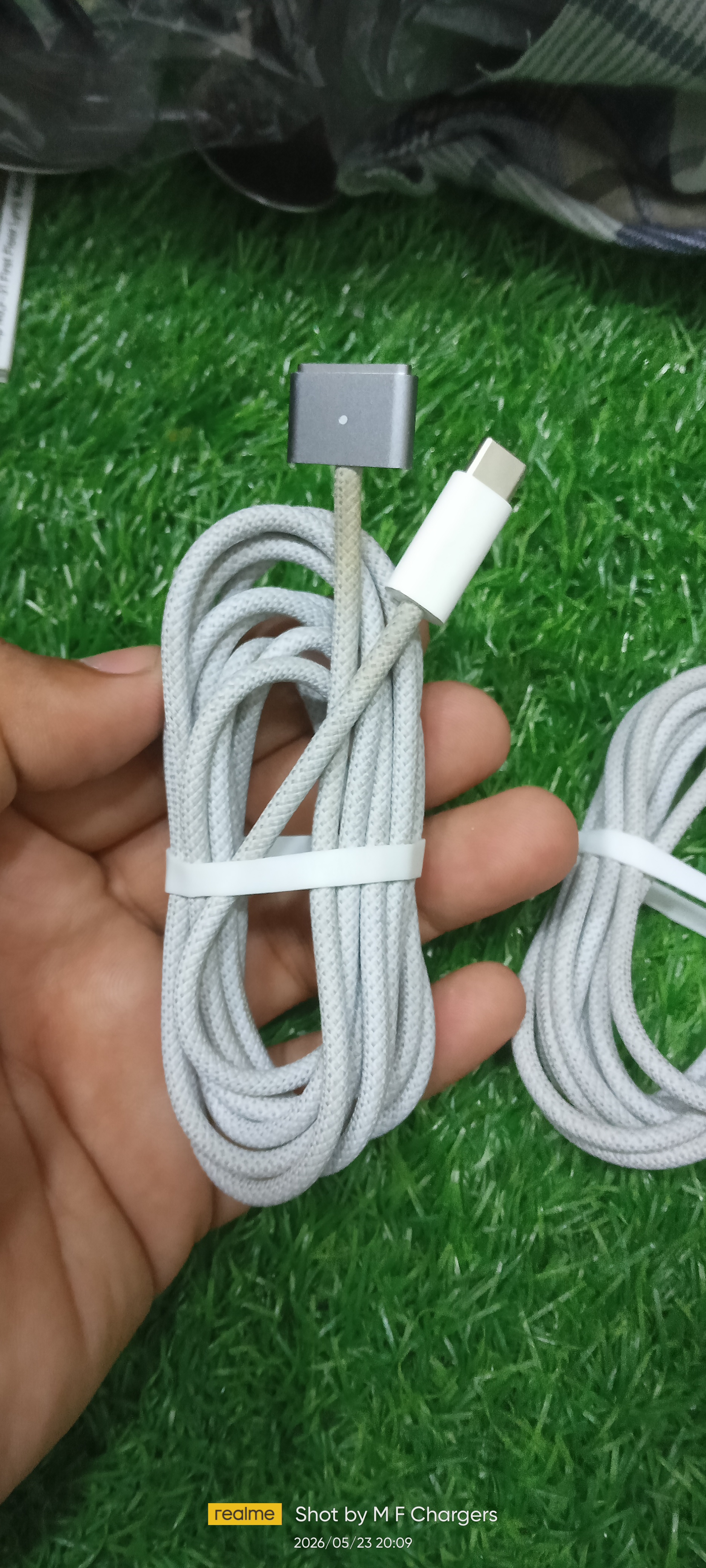 Apple MacBook Magsafe 3 USB-C Woven Charging Cable Original Stock M F Chargers