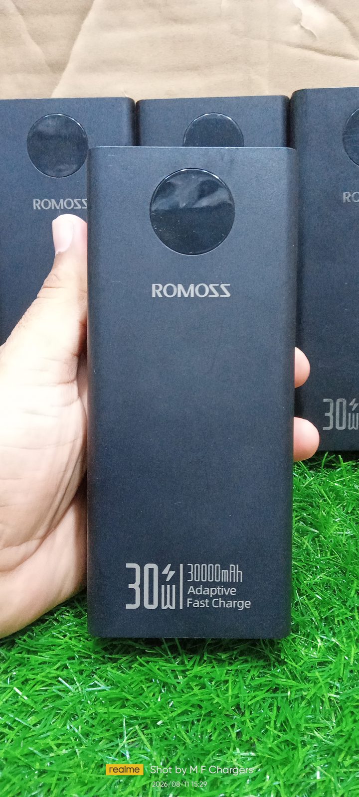 Romoss 30000mAh Power Bank Digital LED Display – M F Chargers