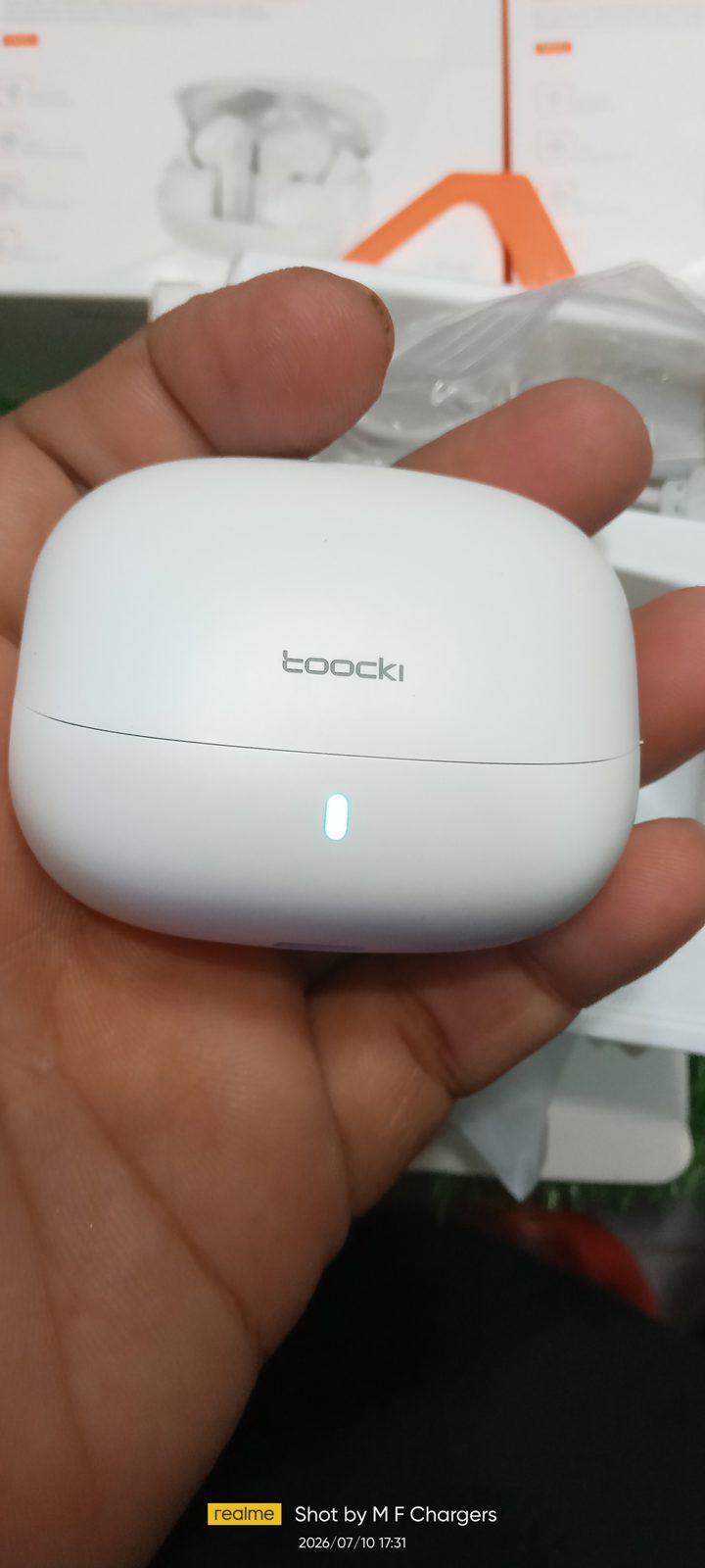 Toocki XX03 original wireless headset closed case M F Chargers