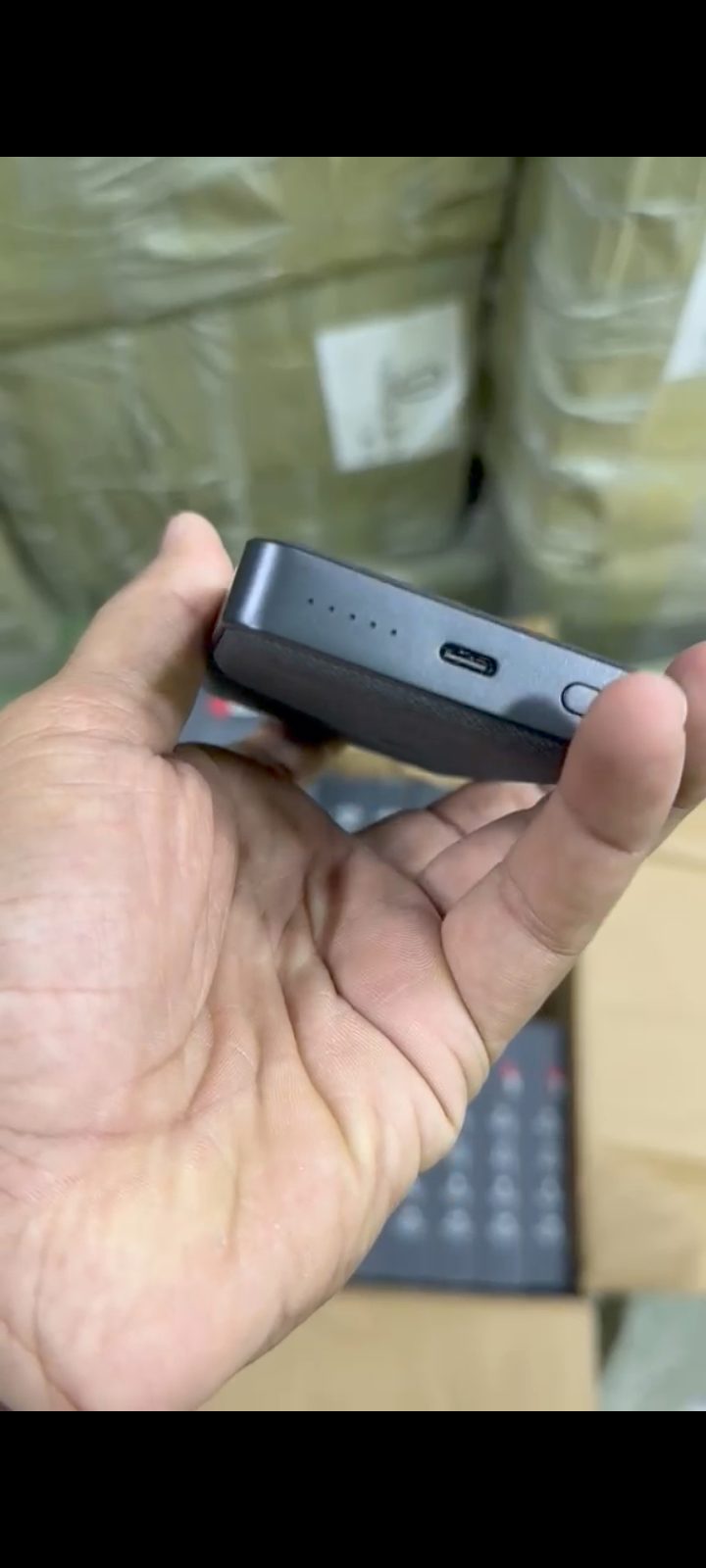 ​G20 Power Bank Bottom Type C Port and Battery LED Indicators - M F Chargers